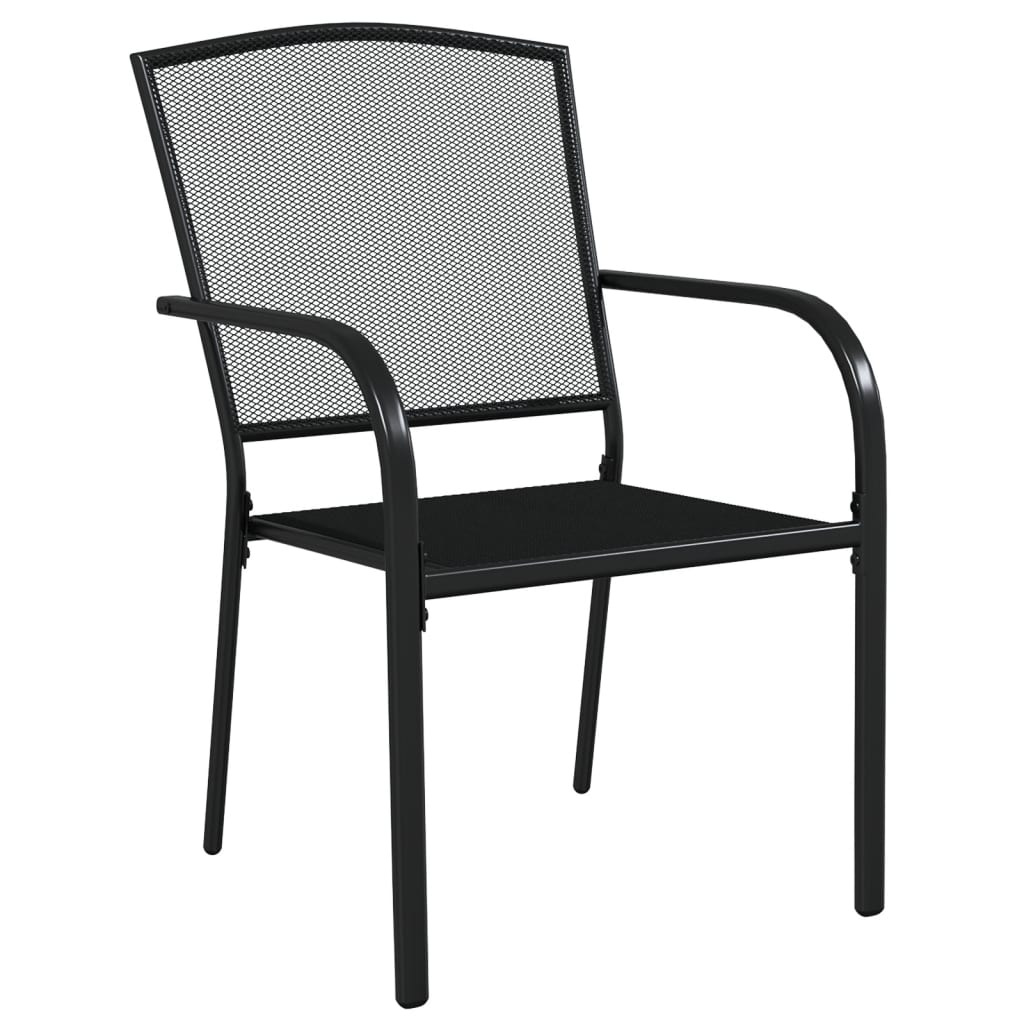 Garden Dining Set | Anthracite | Steel | Medium | Stackable