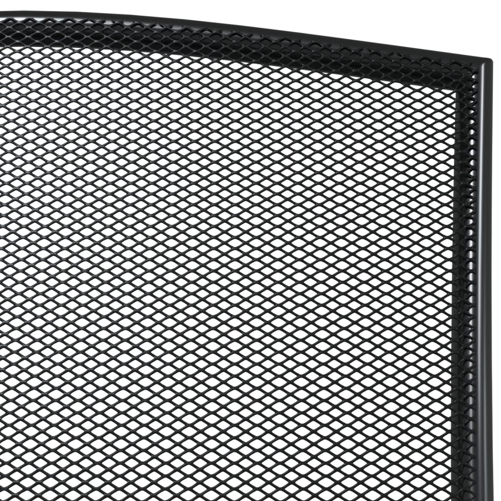 Garden Dining Set | Anthracite | Steel | Medium | Stackable