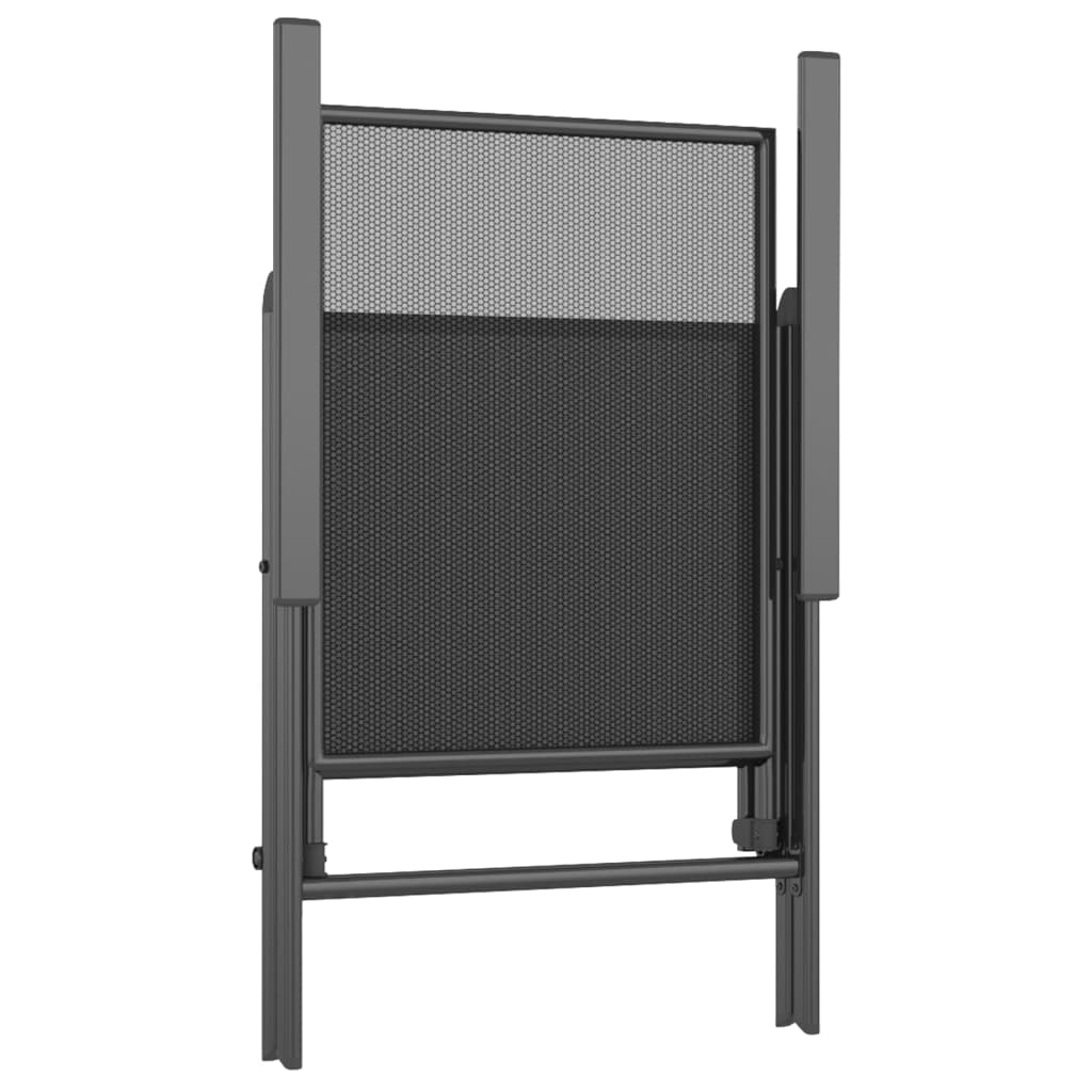 Garden Dining Set | Anthracite | Steel | 7-piece set