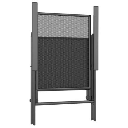 Garden Dining Set | Anthracite | Steel | 7-piece set