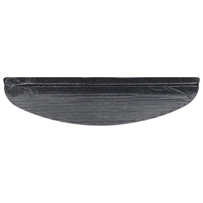 Stair Mats Self-adhesive 10 pcs Anthracite 56x17x3 cm