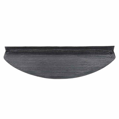 Stair Mats Self-adhesive 10 pcs Black 65x22,5x3,5 cm