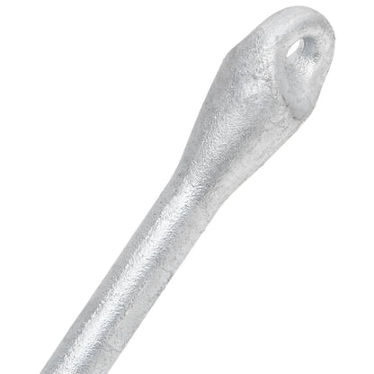 Folding Anchor Silver 8 kg Hot Dip Galvanized Cast Iron