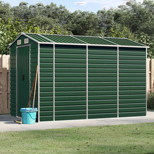 Garden Shed | Green | Galvanised steel | Large | Garden Shed
