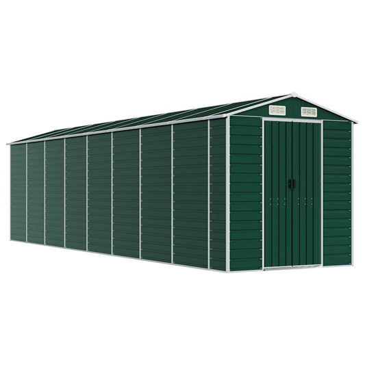 Garden Shed | Green | Galvanised Steel | Large | Garden Shed