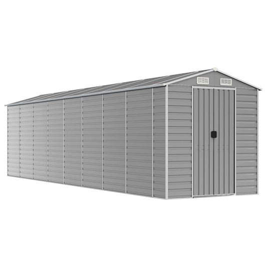 Garden Shed | Light grey | Galvanised Steel | Large | Garden Shed