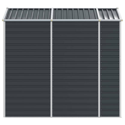 Garden Shed Anthracite 191x215x198 cm Galvanised Steel