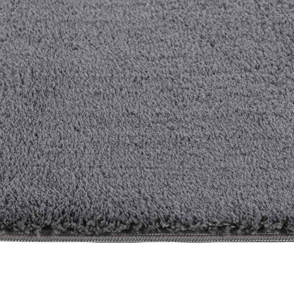 Shaggy Rug Anthracite 200x275 cm Polyester