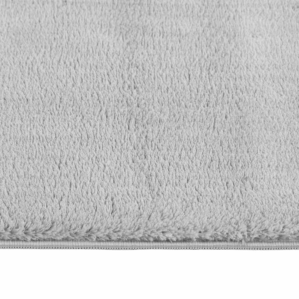 Shaggy Rug Grey 200x275 cm Polyester