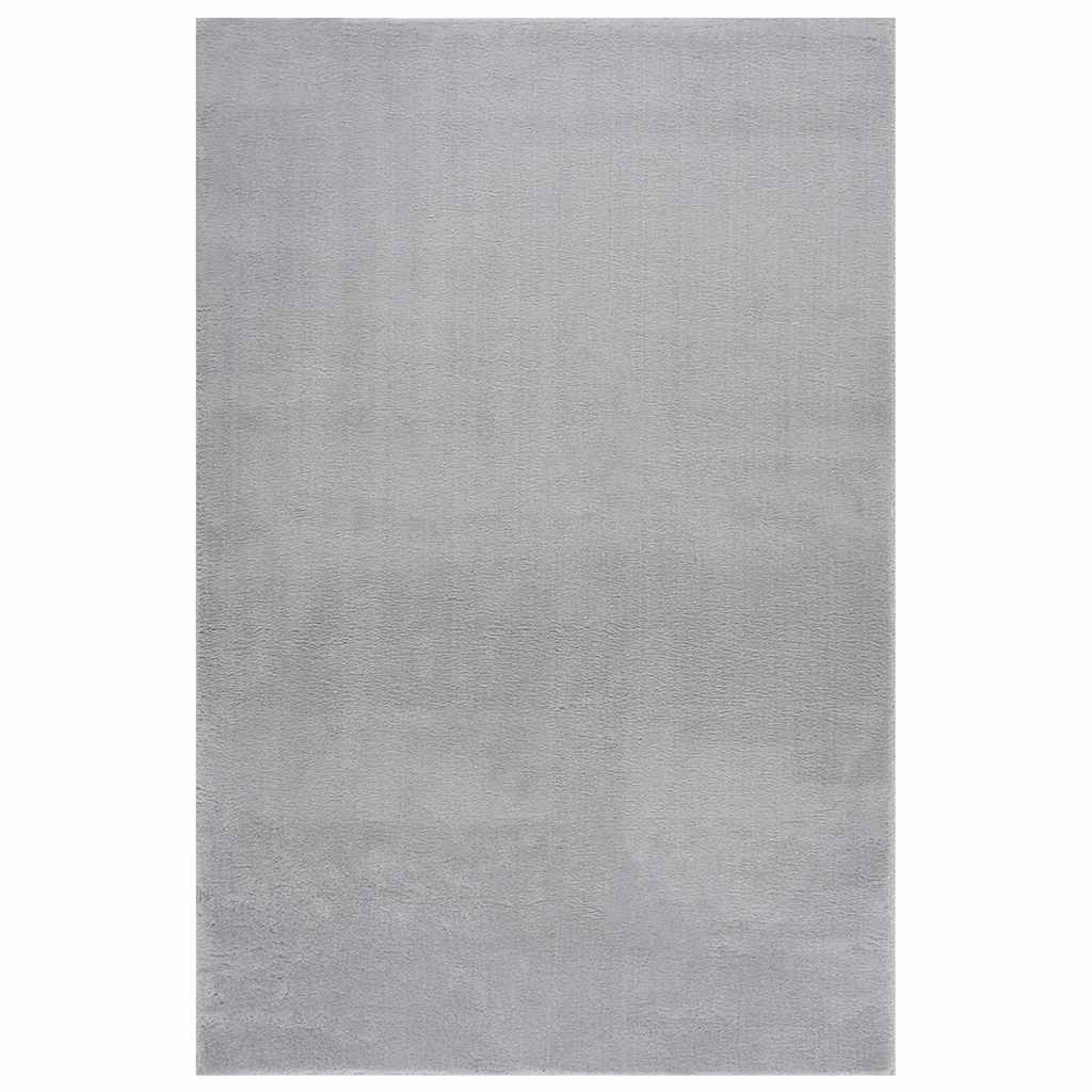 Shaggy Rug Grey 240x340 cm Polyester