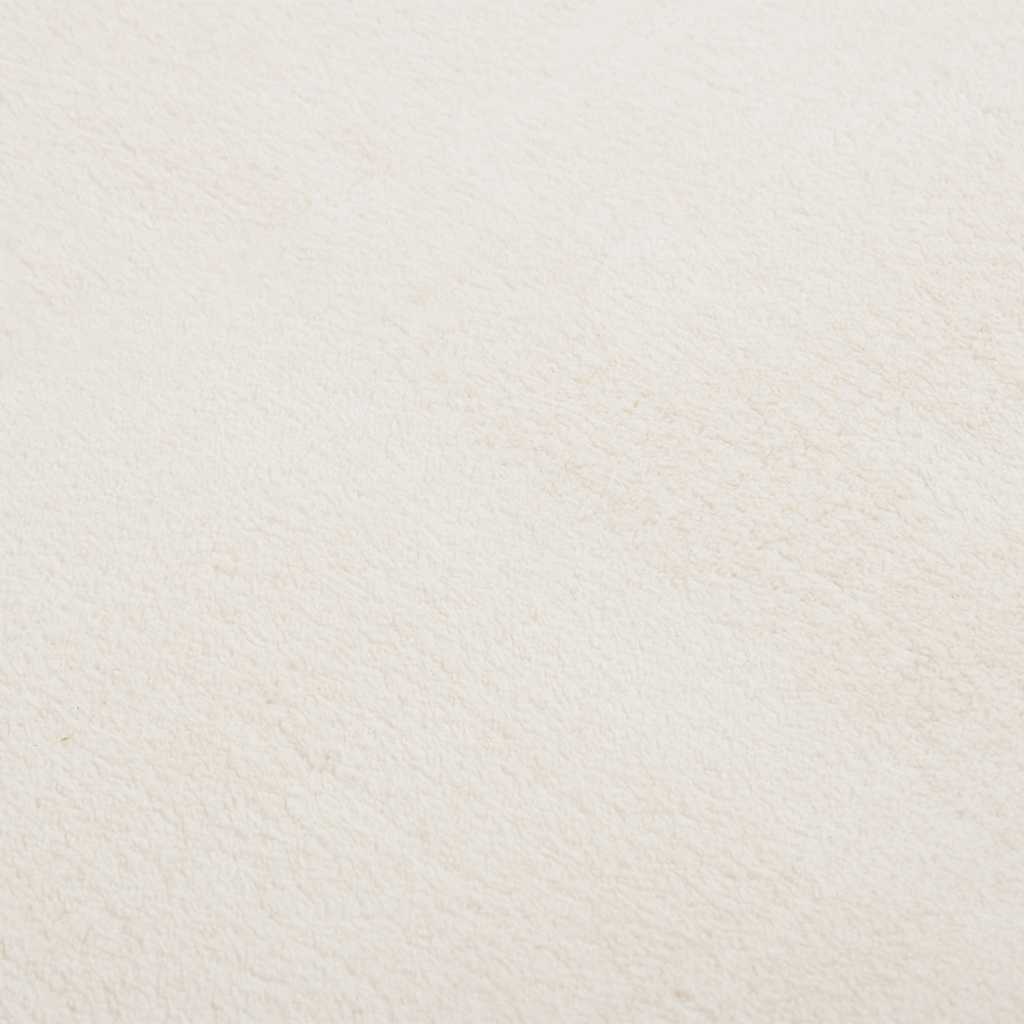 Shaggy Rug Cream White 240x340 cm Polyester