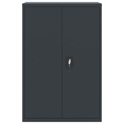File Cabinet Anthracite 90x40x180 cm Steel