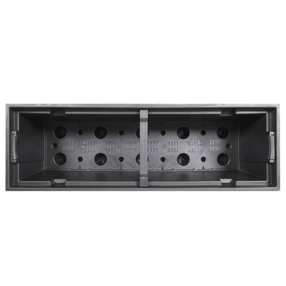 Planter with Removable Inner Brown 12 / 44 L PP Rattan