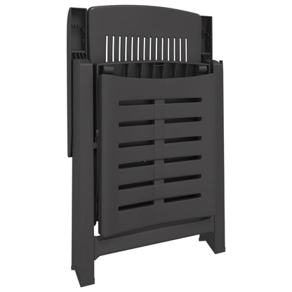 Sun Lounger | Anthracite | Plastic | Standard | Foldable