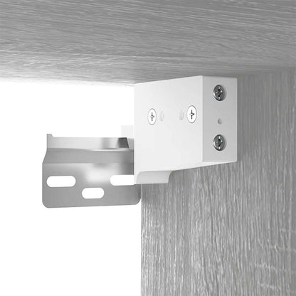 Wall-mounted TV Cabinets 3 pcs Grey Sonoma 80x34.5x40 cm