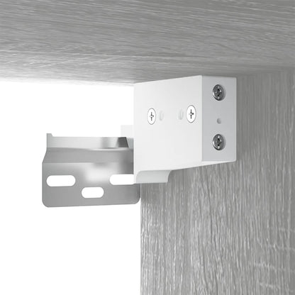 Wall-mounted TV Cabinets 2 pcs Grey Sonoma 100x34.5x40 cm