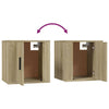 2 Piece TV Cabinet Set Sonoma Oak Engineered Wood