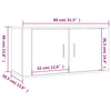2 Piece TV Cabinet Set Concrete Grey Engineered Wood