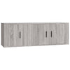 2 Piece TV Cabinet Set Grey Sonoma Engineered Wood