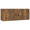 2 Piece TV Cabinet Set Smoked Oak Engineered Wood
