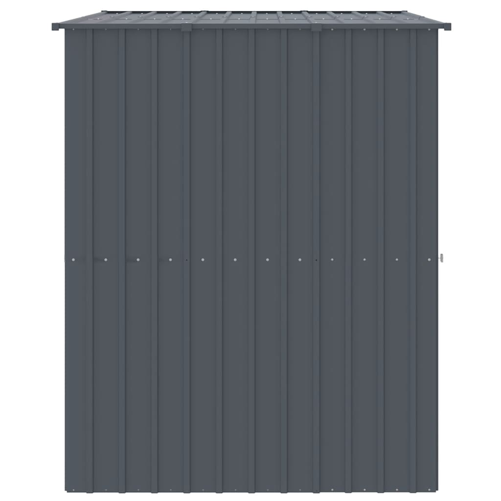 vidaXL Dog House Anthracite Galvanized Steel 84.3 x 60.2 x 71.3 in