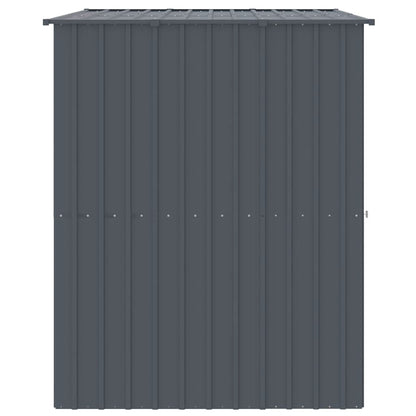 vidaXL Dog House Anthracite Galvanized Steel 84.3 x 60.2 x 71.3 in