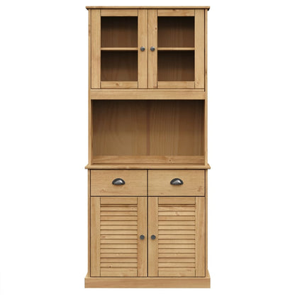 Highboard VIGO 78x40x175 cm Solid Wood Pine