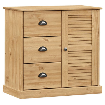 Highboard VIGO 78x40x175 cm Solid Wood Pine