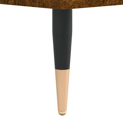 Bedside Cabinets 2 pcs Smoked Oak 40x30x50 cm Engineered Wood