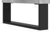 Bedside Cabinet Concrete Grey 40x30x50 cm Engineered Wood