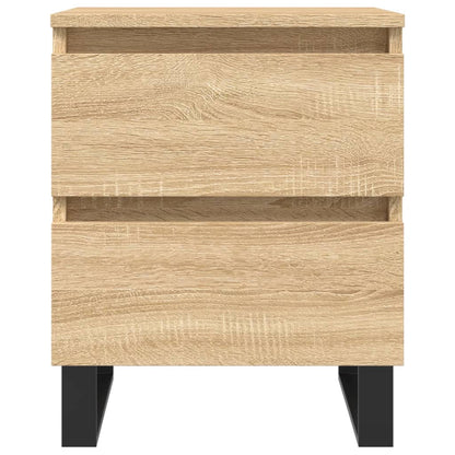 Bedside Cabinet Sonoma Oak 40x35x50 cm Engineered Wood