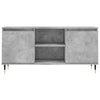 TV Cabinet Concrete Grey 104x35x50 cm Engineered Wood
