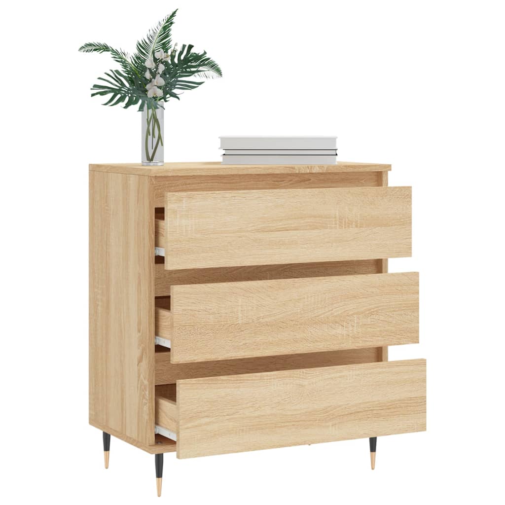 Sideboard Sonoma Oak 60x35x70 cm Engineered Wood