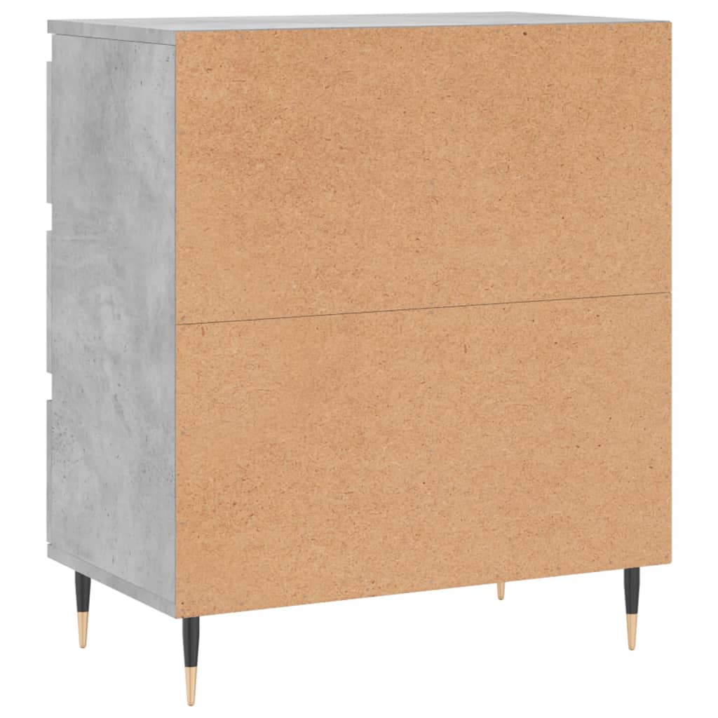 Sideboard Concrete Grey 60x35x70 cm Engineered Wood