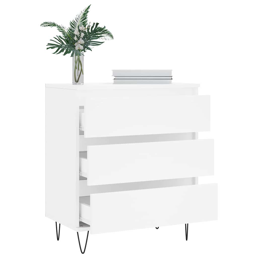 Sideboard White 60x35x70 cm Engineered Wood