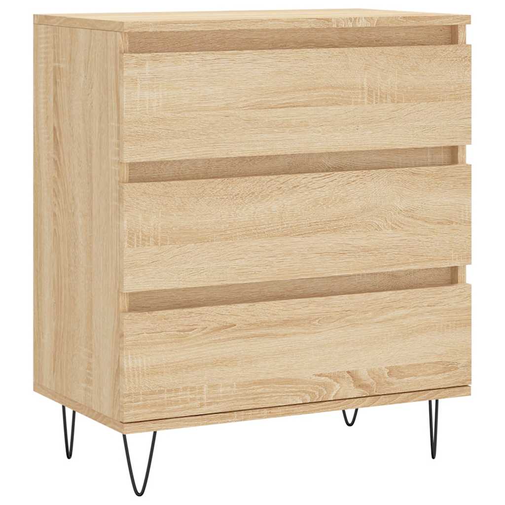 Sideboard Sonoma Oak 60x35x70 cm Engineered Wood