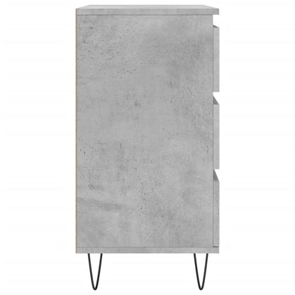Sideboard Concrete Grey 60x35x70 cm Engineered Wood