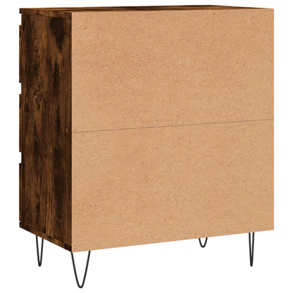 Sideboard Smoked Oak 60x35x70 cm Engineered Wood