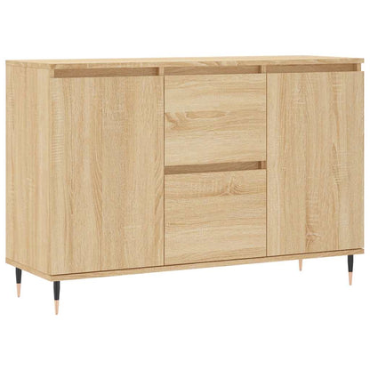 Sideboard Sonoma Oak 101.5x35x70 cm Engineered Wood