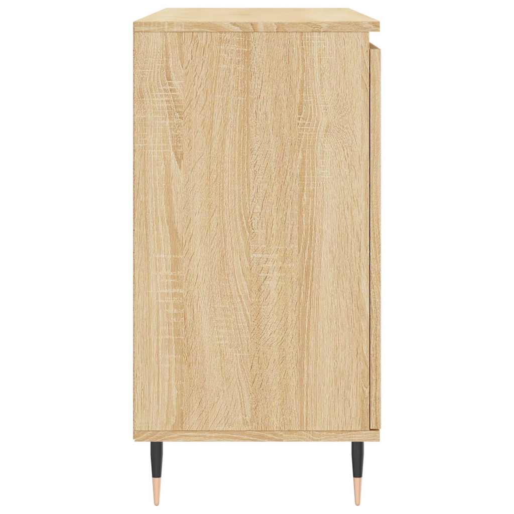 Sideboard Sonoma Oak 101.5x35x70 cm Engineered Wood