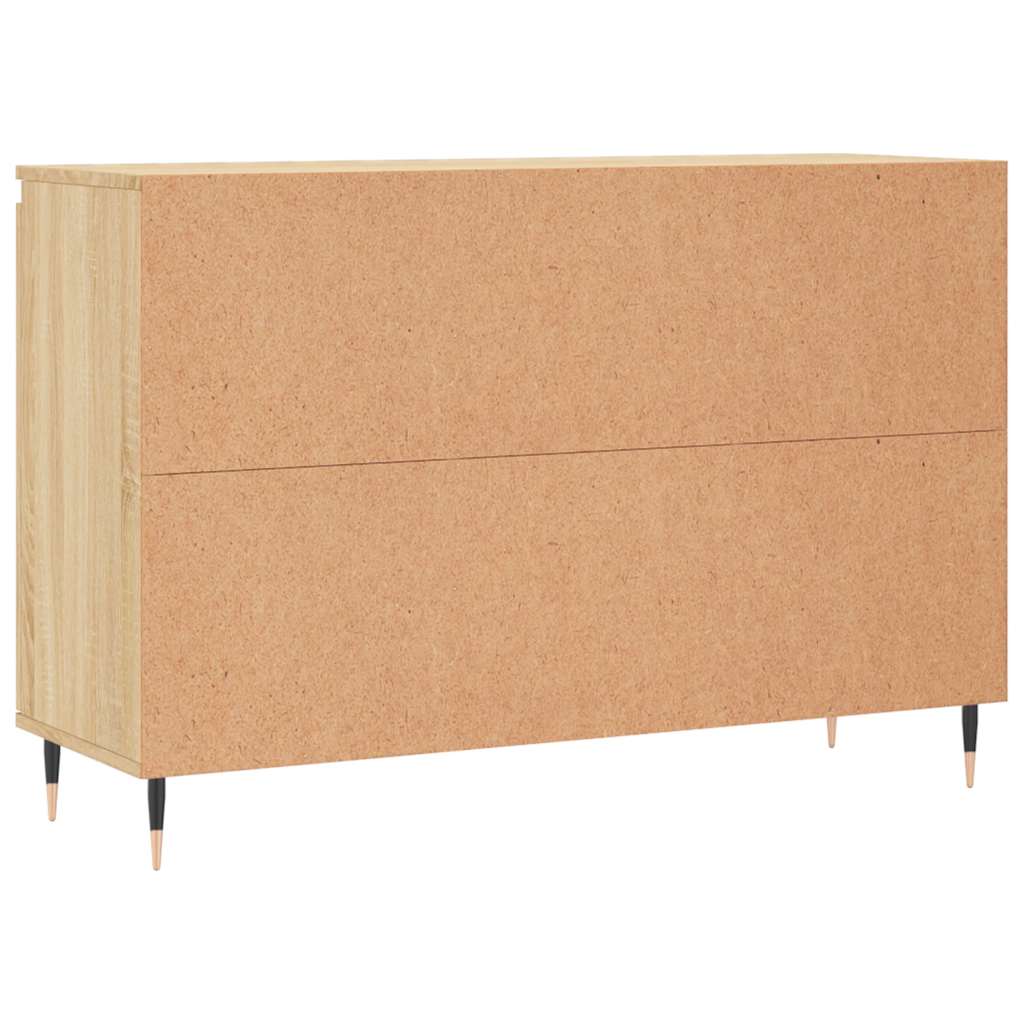 Sideboard Sonoma Oak 101.5x35x70 cm Engineered Wood
