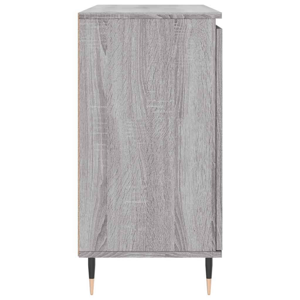 Sideboard Grey Sonoma 101.5x35x70 cm Engineered Wood