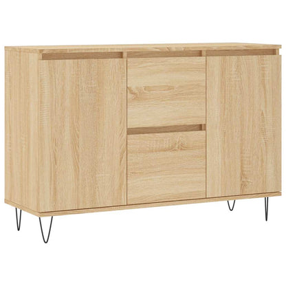 Sideboard Sonoma Oak 101.5x35x70 cm Engineered Wood