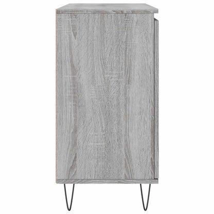 Sideboard Grey Sonoma 101.5x35x70 cm Engineered Wood