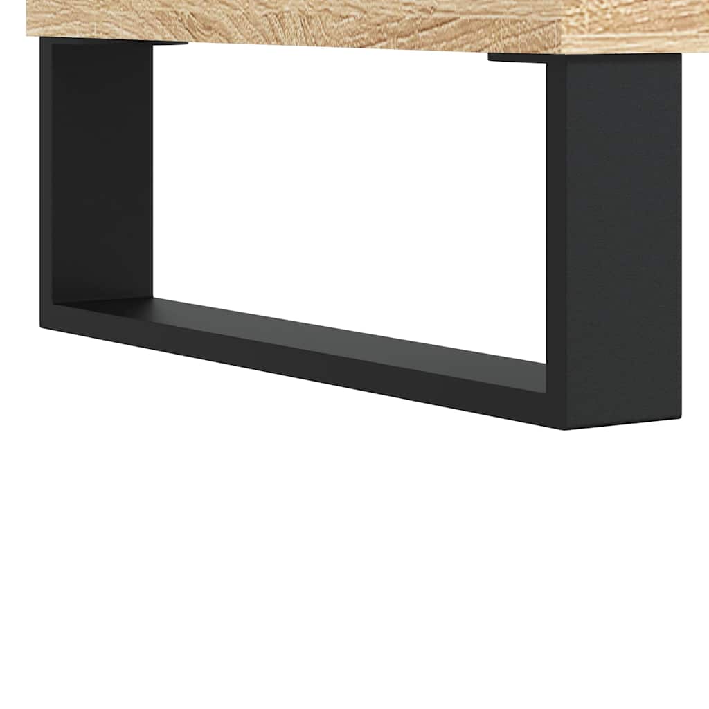 Sideboard Sonoma Oak 101.5x35x70 cm Engineered Wood