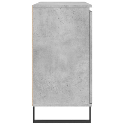Sideboard Concrete Grey 101.5x35x70 cm Engineered Wood