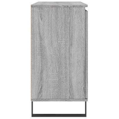 Sideboard Grey Sonoma 101.5x35x70 cm Engineered Wood