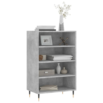 Highboard Concrete Grey 57x35x90 cm Engineered Wood