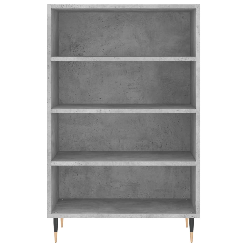 Highboard Concrete Grey 57x35x90 cm Engineered Wood
