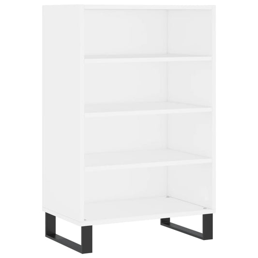 Highboard White 57x35x90 cm Engineered Wood
